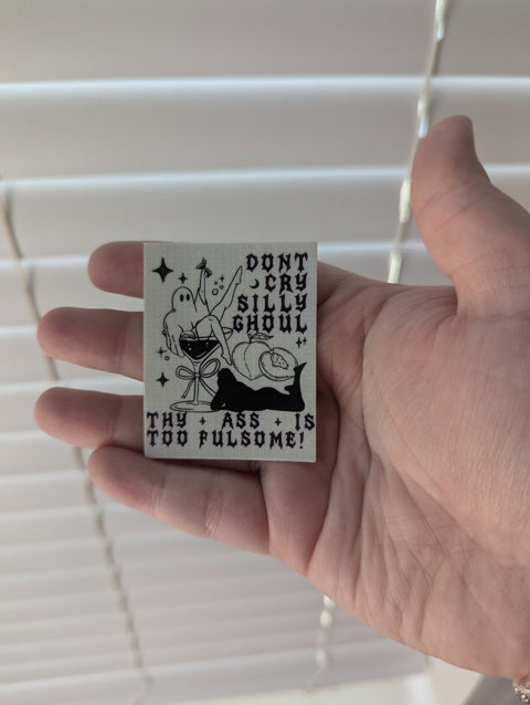 SILLY GHOUL STICKER 2 IN