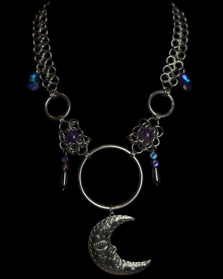 MOON SEER CHAINMAIL NECKLACE