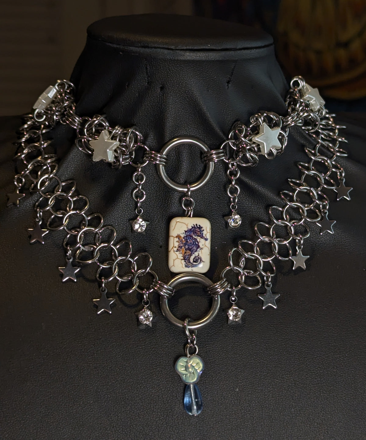 Under the Sea Layered Chainmail Necklace