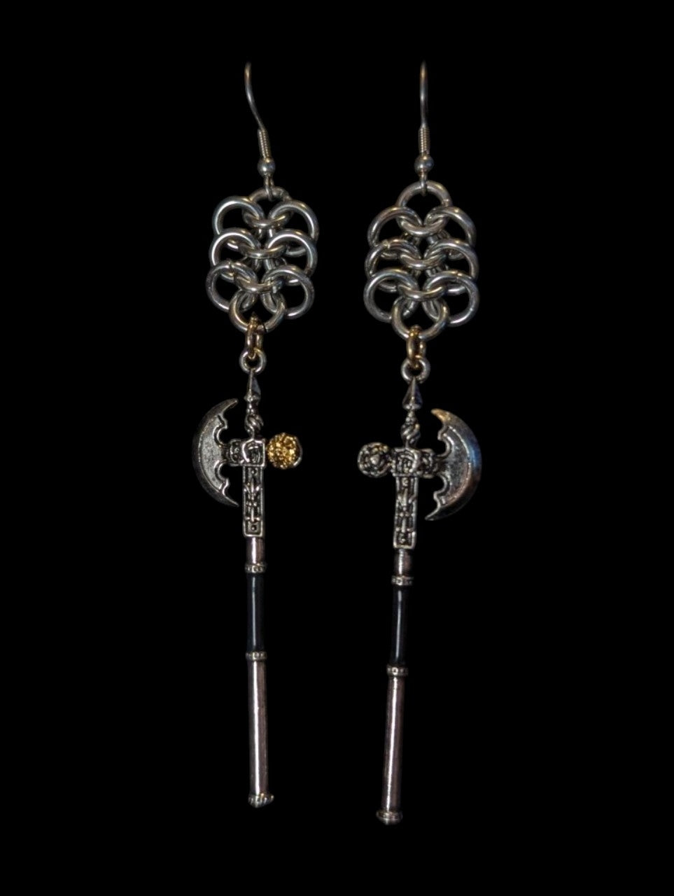BATTLE AXE EARRINGS