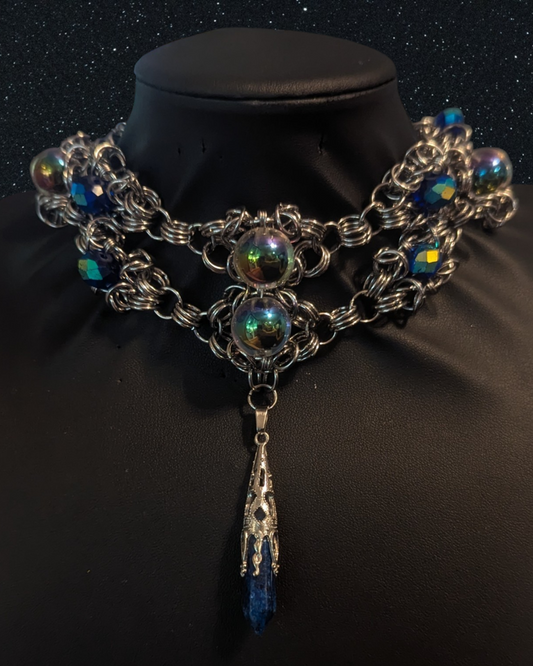 SPACE ODDITY CHAINMAIL NECKLACE