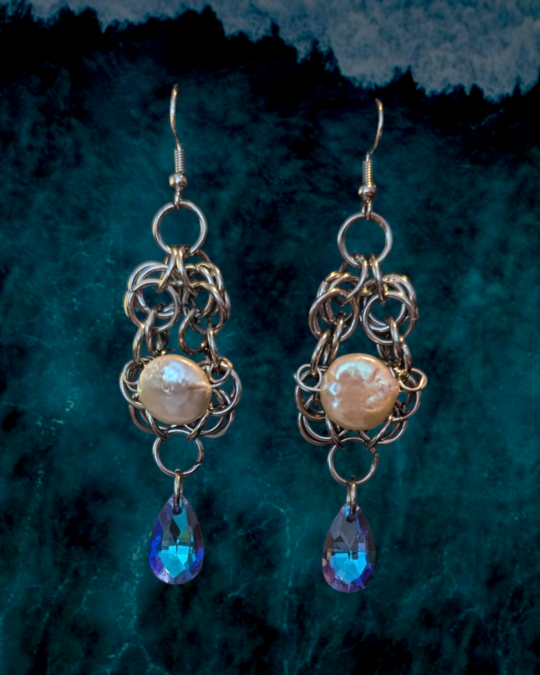 PEARL SIREN EARRINGS