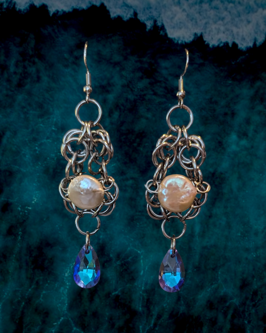 PEARL SIREN EARRINGS