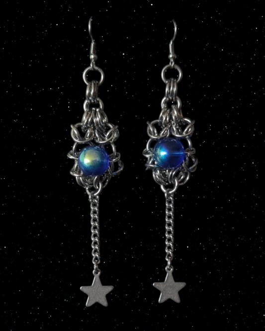 STARDUST BLUE EARRINGS