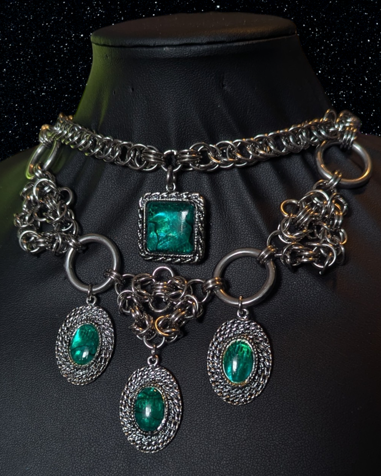ELVEN PRINCESS CHAINMAIL NECKLACE