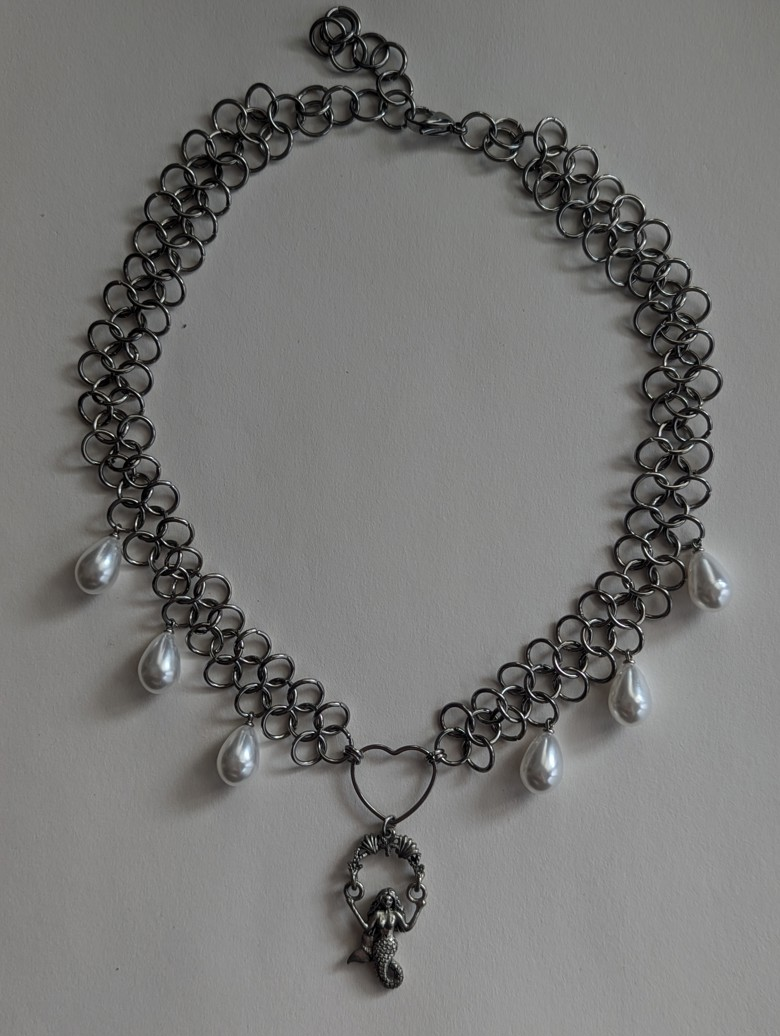 LITTLE MERMAID CHAINMAIL NECKLACE