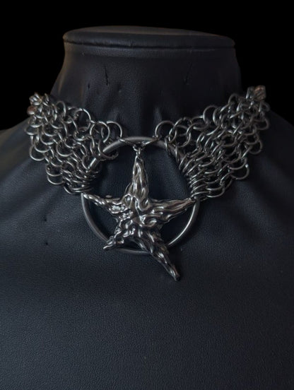 Star Lover Chainmail Necklace