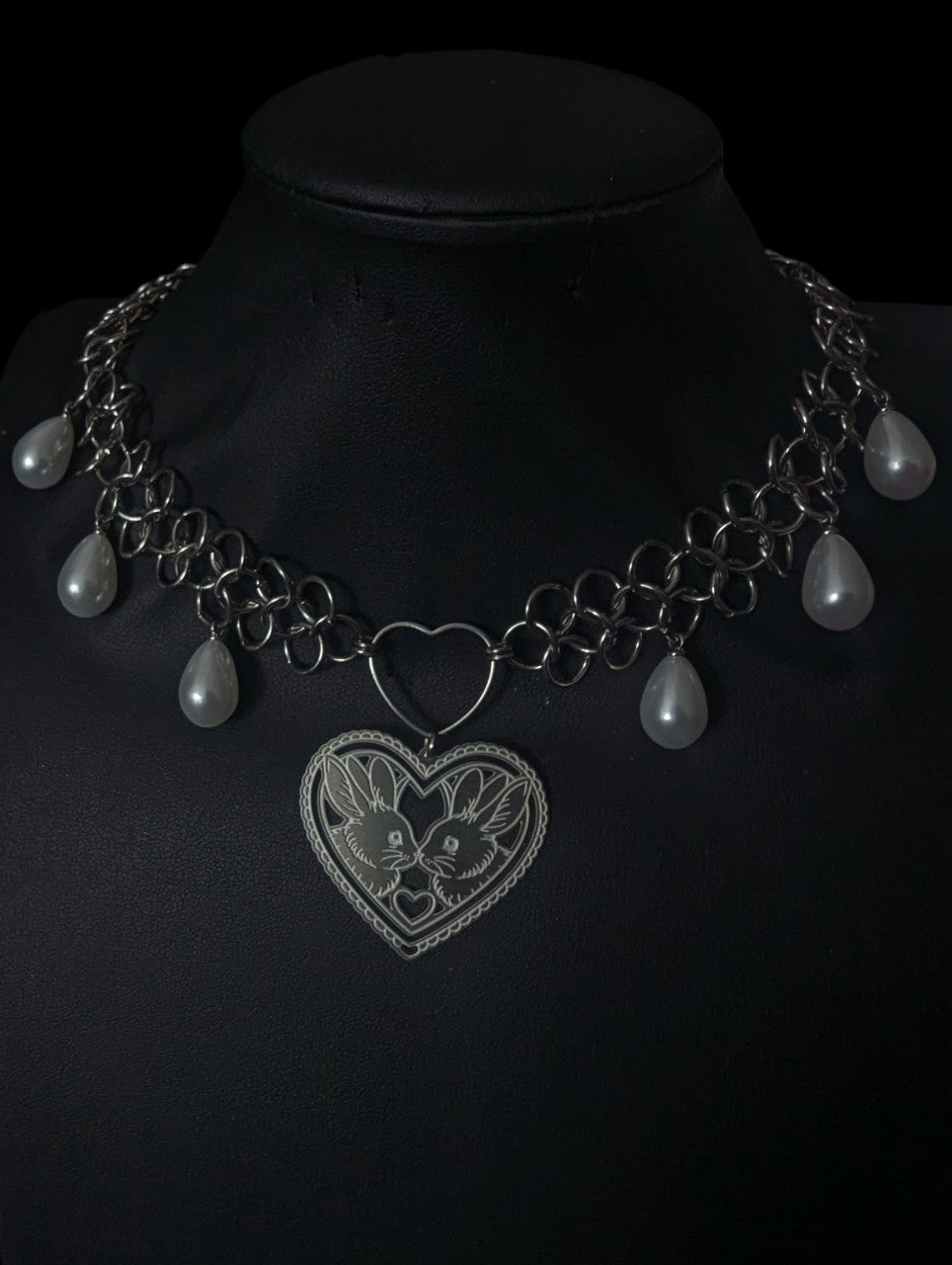 Bunny Lover Chainmail Necklace