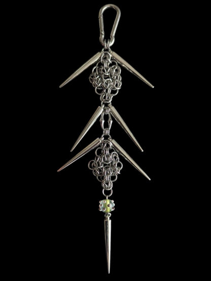 Spiked "Creature" Chainmail Keychain